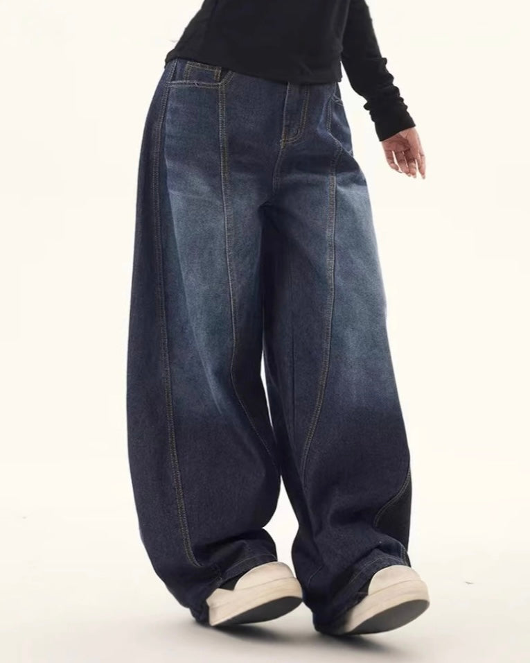 【COVER:FIT】 Vintage Loose Fit Denim mry001860