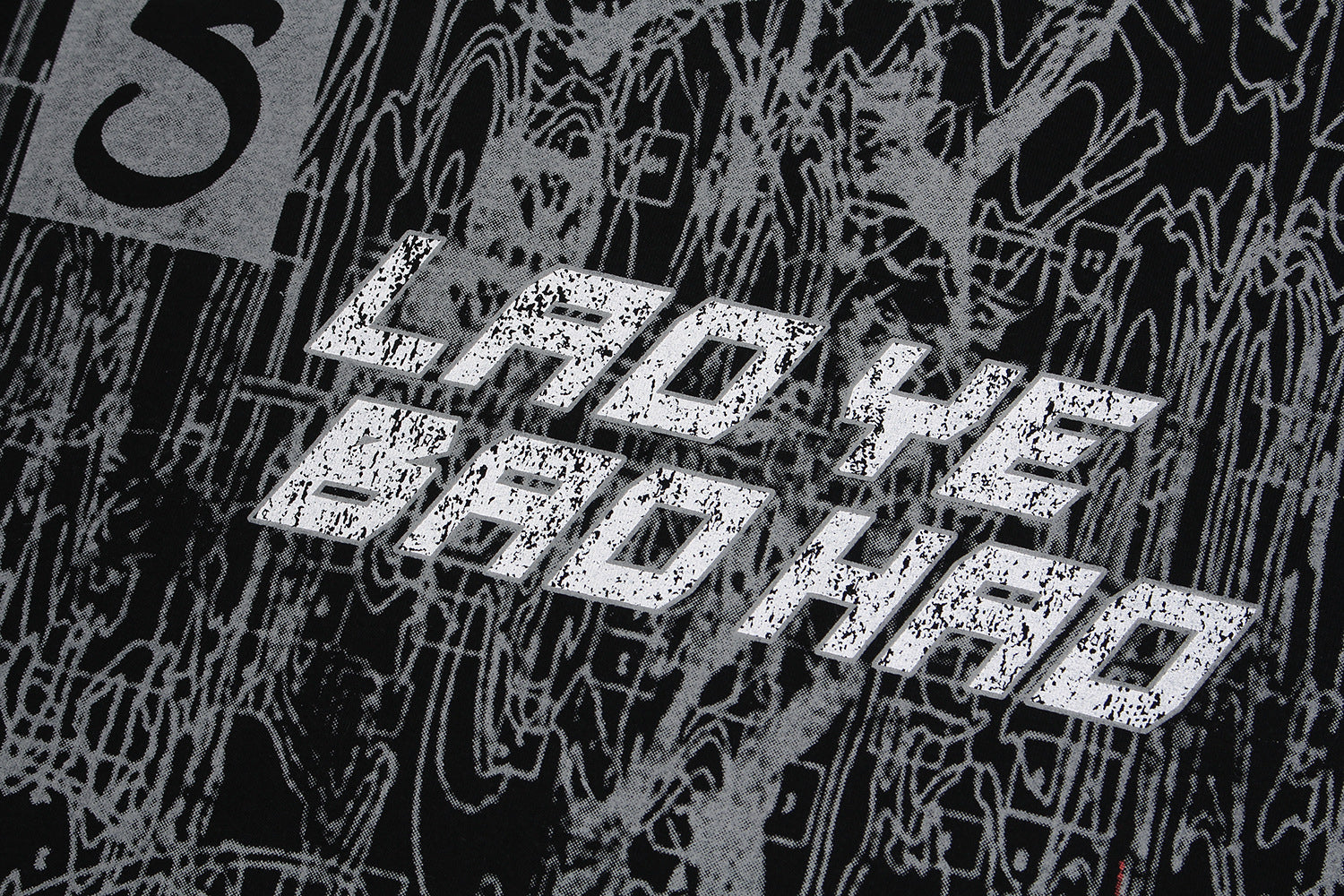 【2color】Neo Grunge Print T-Shirt mry001707