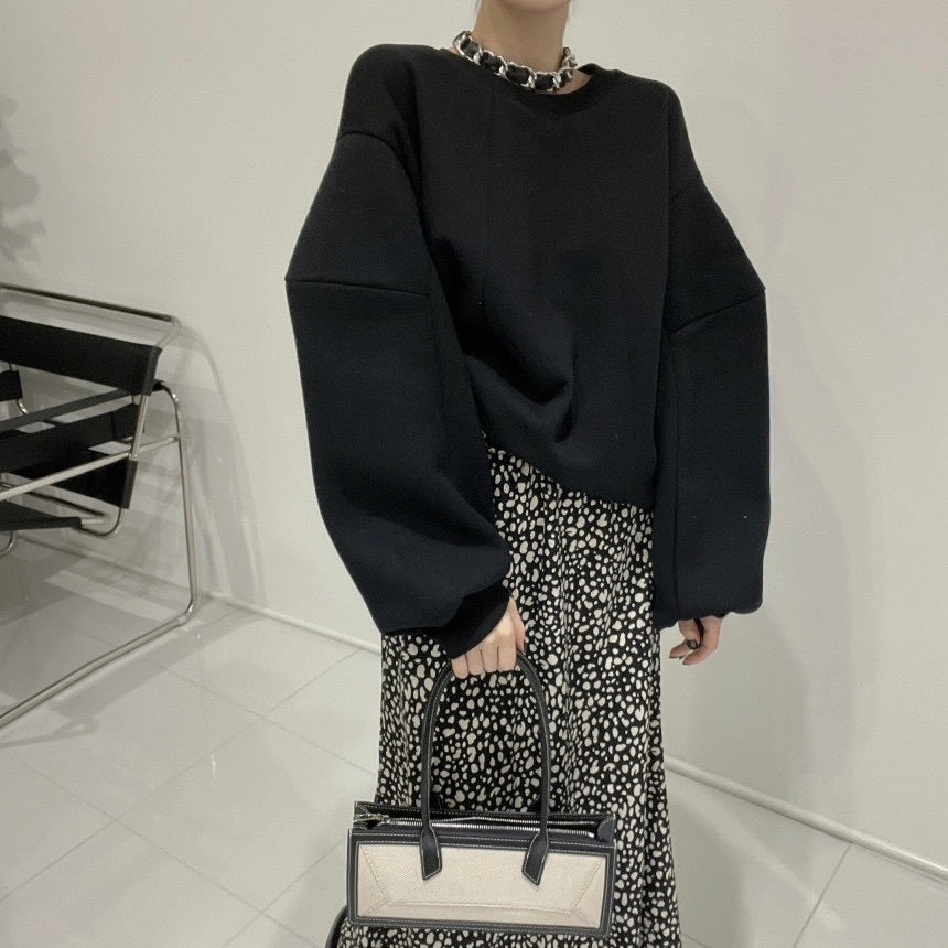 オーバーサイズ スウェット 韓国カジュアル mry000354