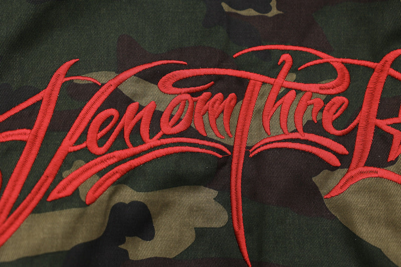 【評価★4.8以上/2color】Venom Thrill Camo Fur Hood Jacket mry001937