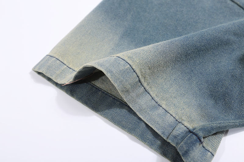 Denim Smoke Effect T-shirt mry001657