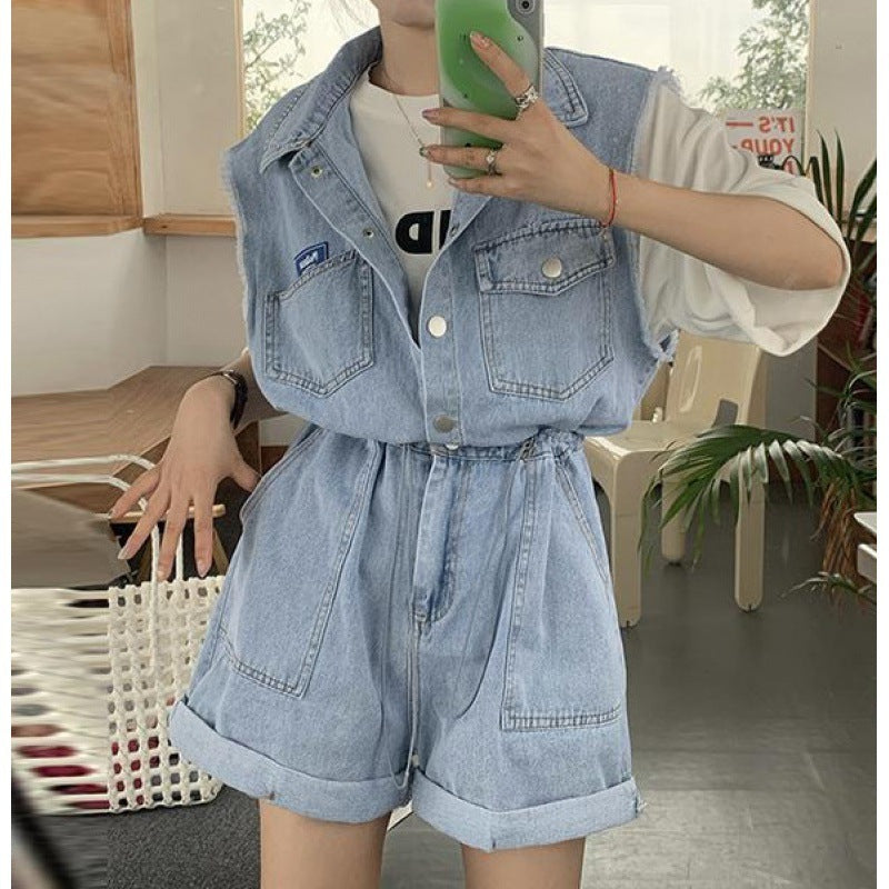 デニム ジャンプスーツ オールインワン mry000123