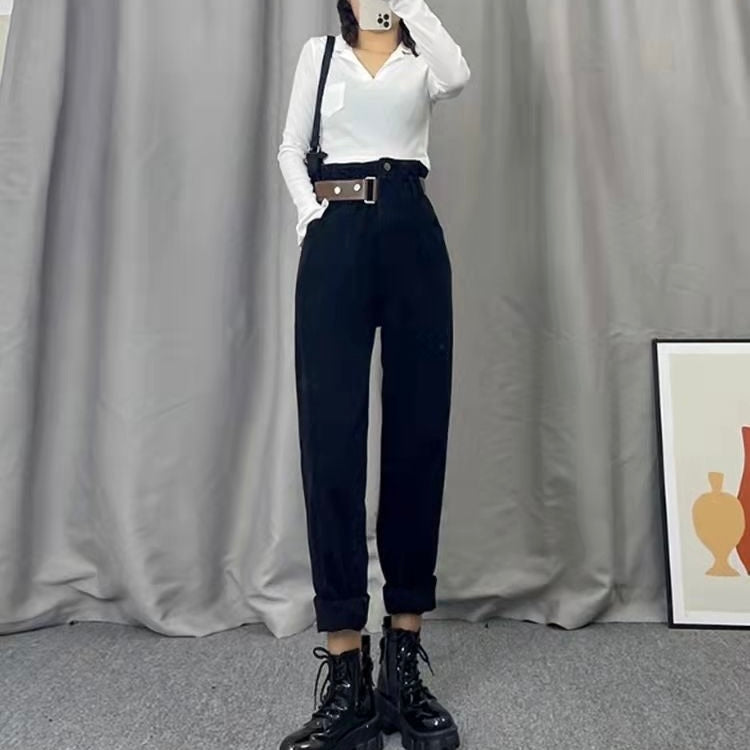 デザイン ハイウエストジーンズ mry000466