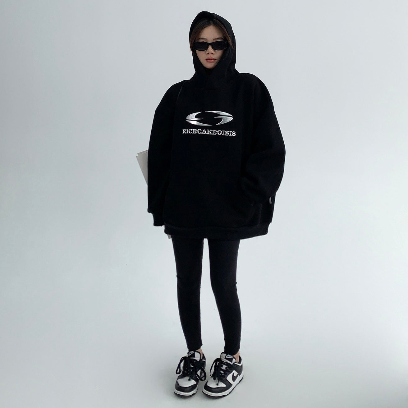 【Unisex/2color】Silver Statement Hoodie mry001606