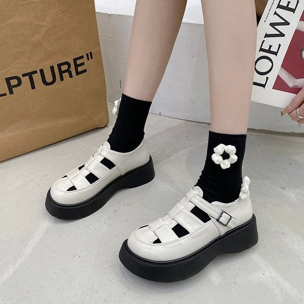 ローマン 厚底サンダル mry000411