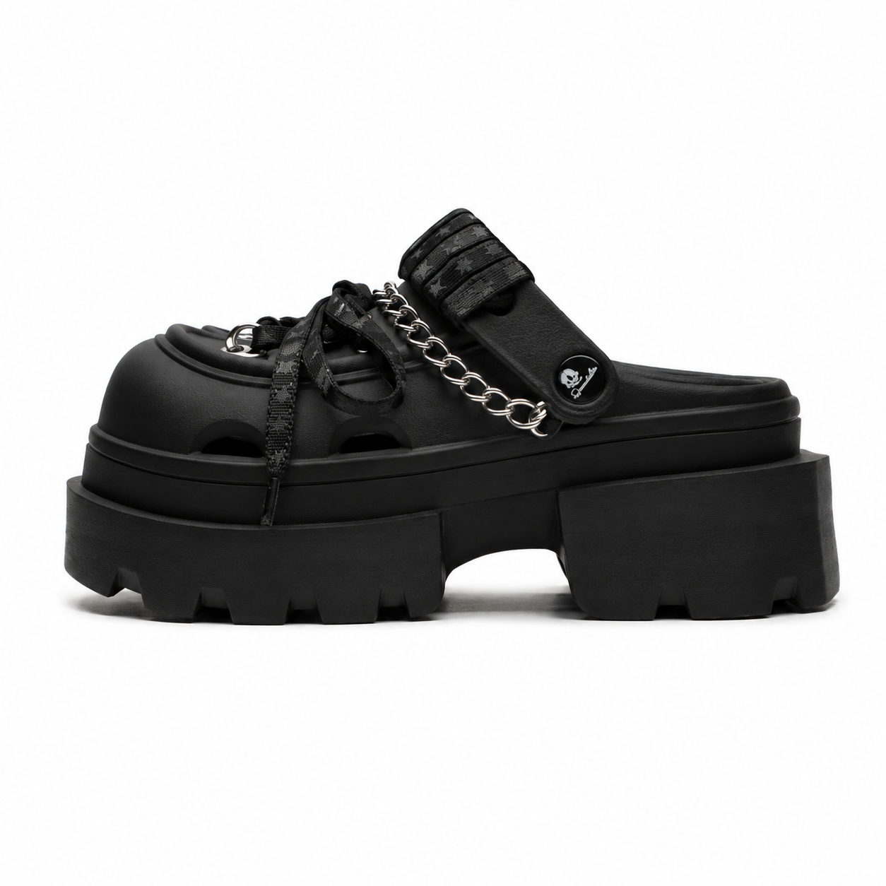 【再入荷】パンクチェーン サンダル(6.5cm UP)mry002532