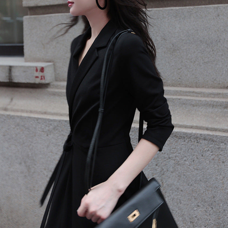 Aラインワンピース ミドル丈 mry000271