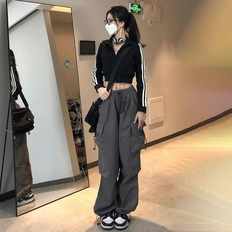 サイドポケット ルーズカーゴパンツ mry000467