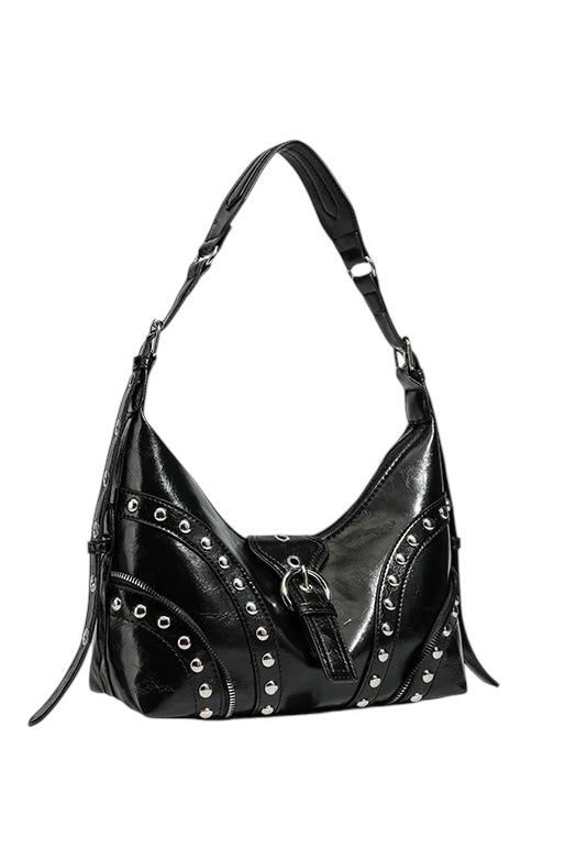 Studded Shoulder Bag mry002259
