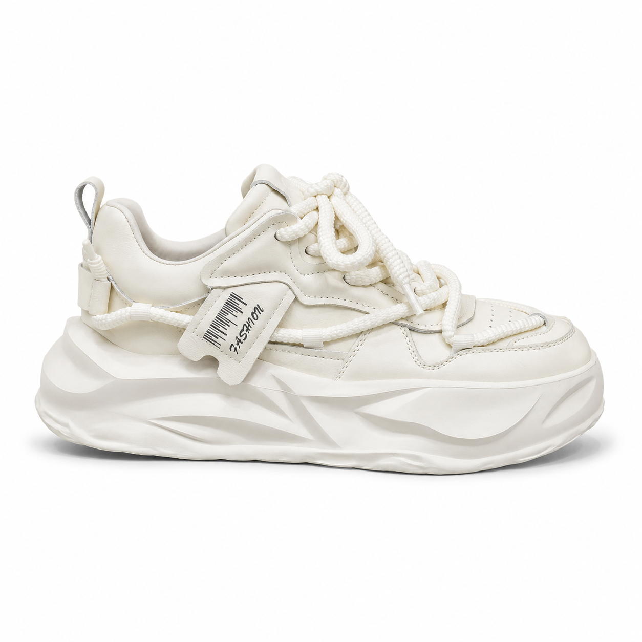 Wave Sole Rope Lace Sneakers mry001948