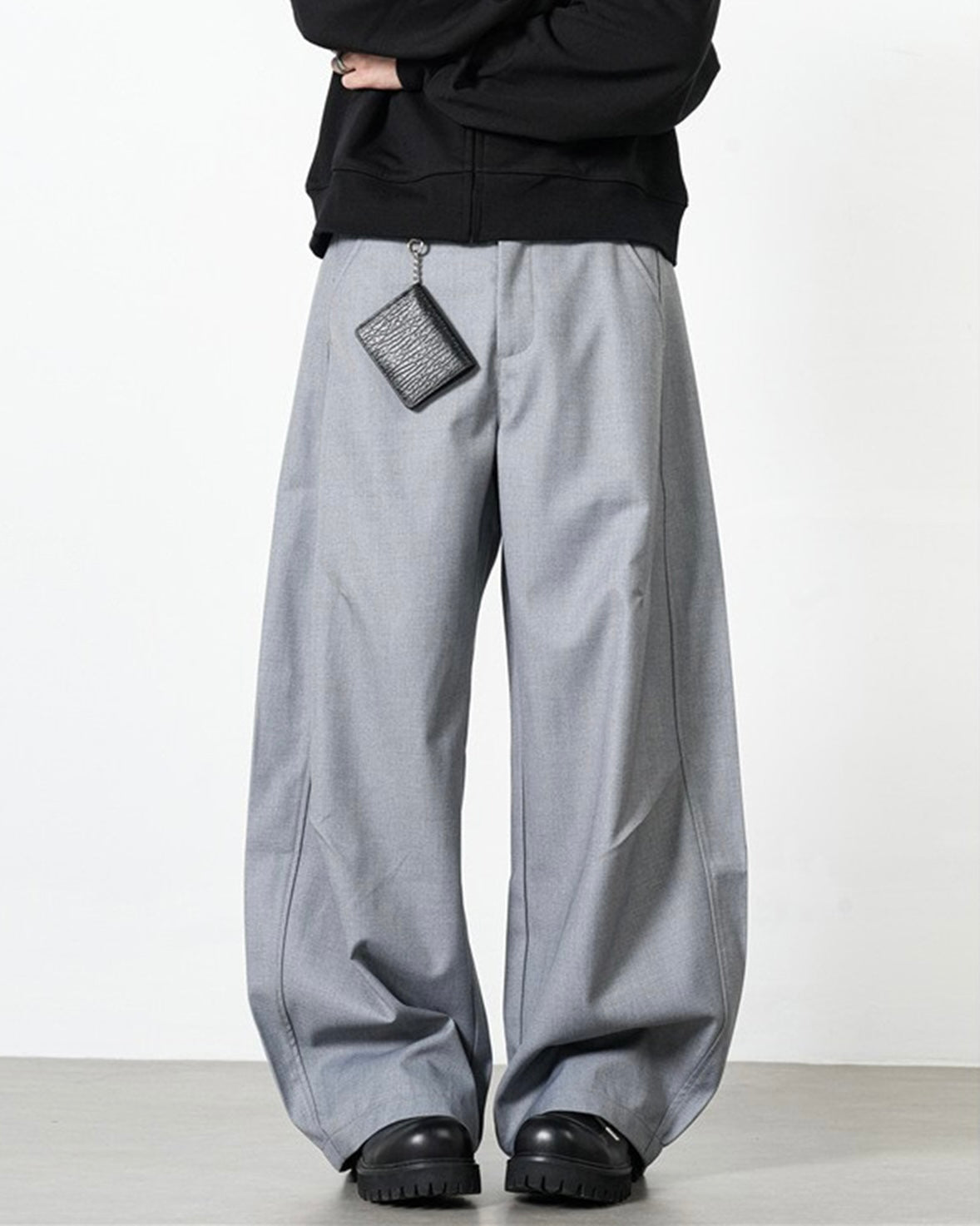 【2color】Wide-Leg Loose Fit Trousers mry001803