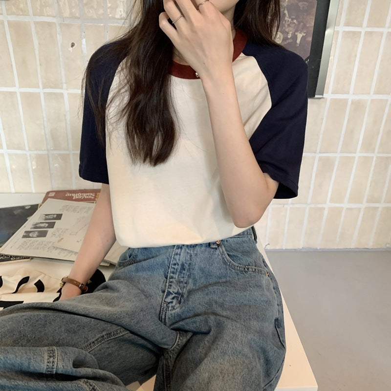 ルーズラグランTシャツ 夏 mry000008