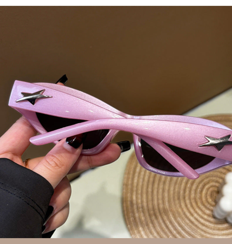 【3color】Korean street trend star design sunglasses mry001459