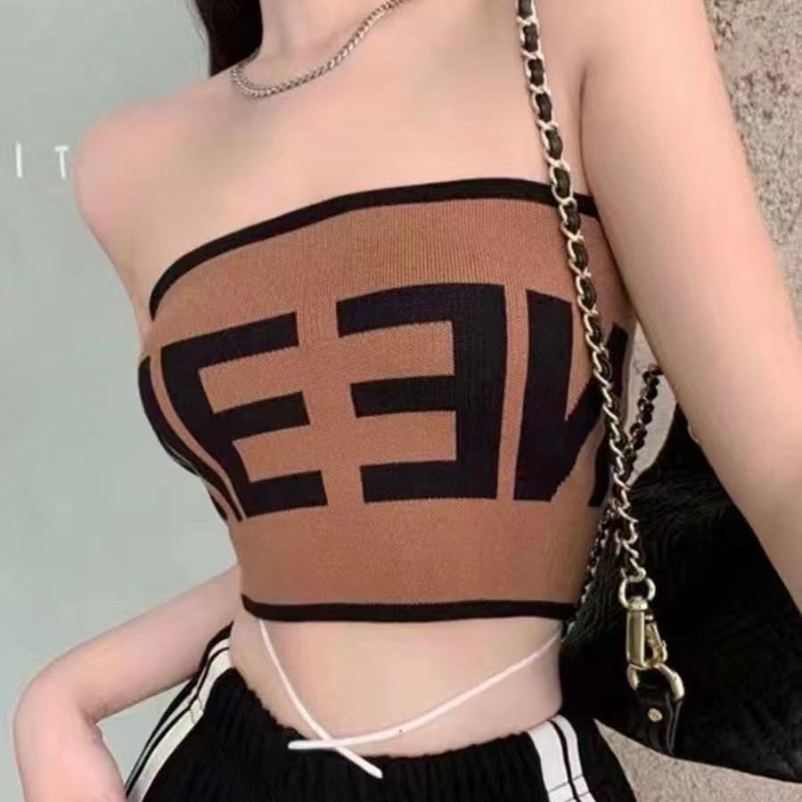 パッド付き ストラップレス チュートップ mry000156