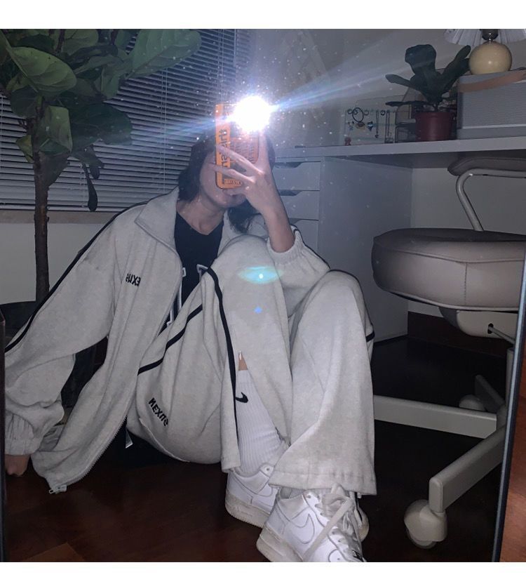 【送料無料】セットアップ 2カラー ルーズ 韓国ストリート 韓国カジュアル mry000598