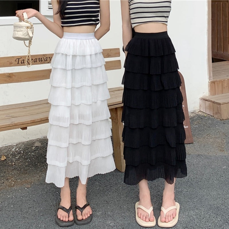 フリル レイヤースカート mry000222