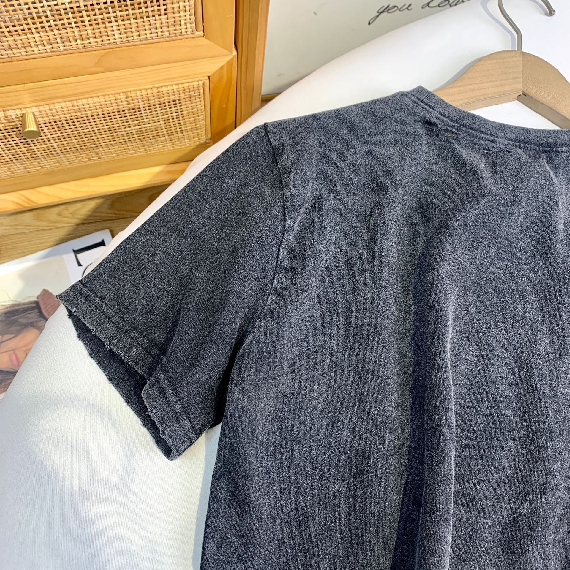 【送料無料】デザイン ロゴ 半袖 トップス 韓国ストリート 韓国モード Tシャツ mry000666