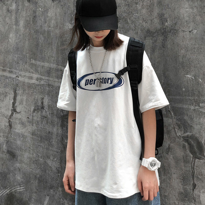 【送料無料】2023SS 半袖Tシャツ 韓国ストリート ルーズ ビッグTシャツ 韓国ストリート 韓国カジュアル mry000774