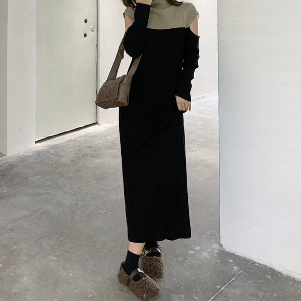 カットアウト セーターワンピース mry000251