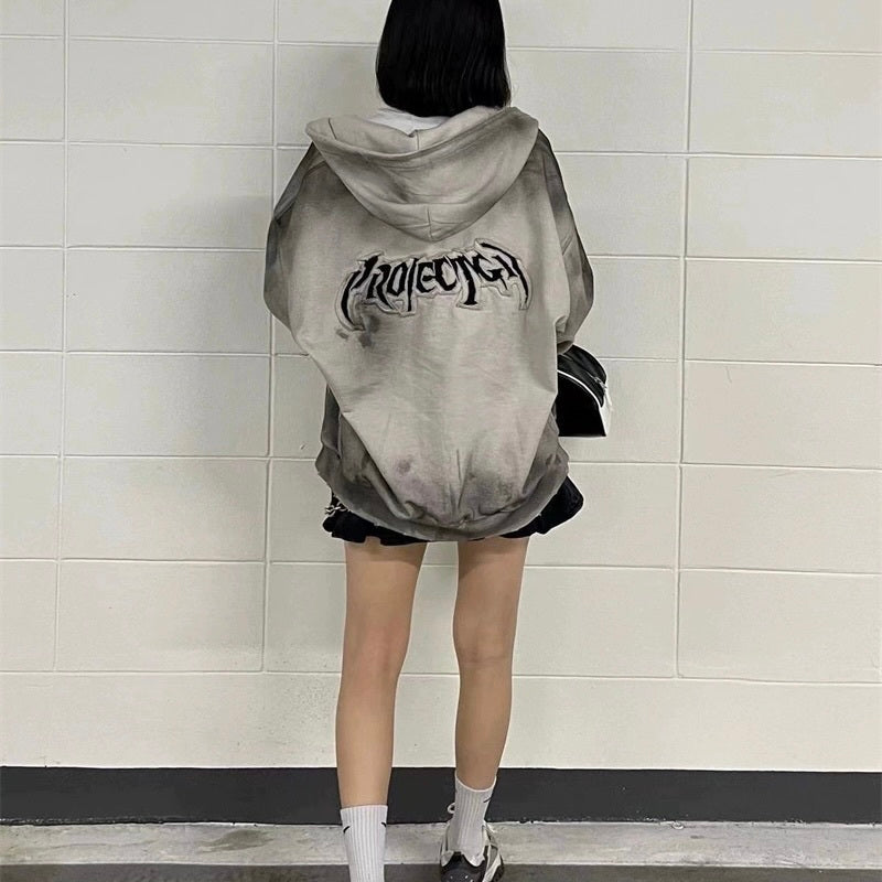 グラデーションジップアップパーカー mry001298