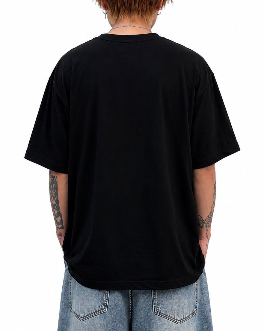 【トップス】マルチクロスグラフィックTシャツ mry002432