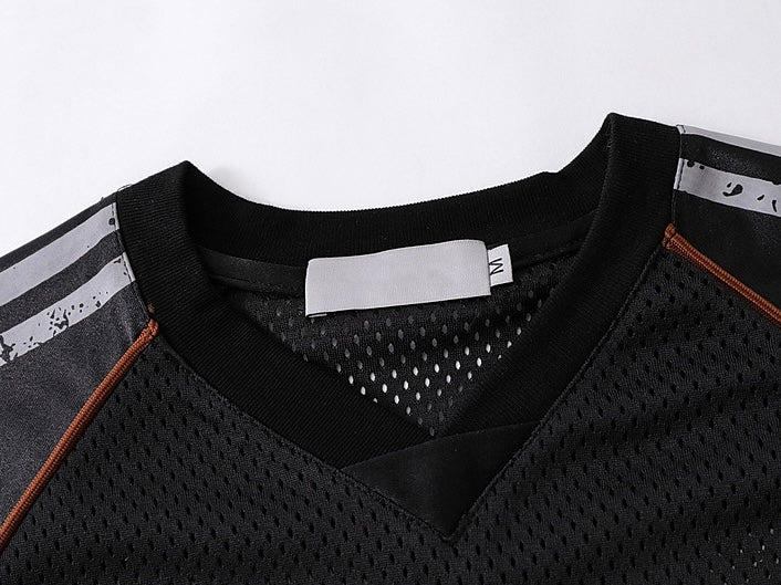 【2color】Starlight Mesh Jersey T-Shirt mry001705