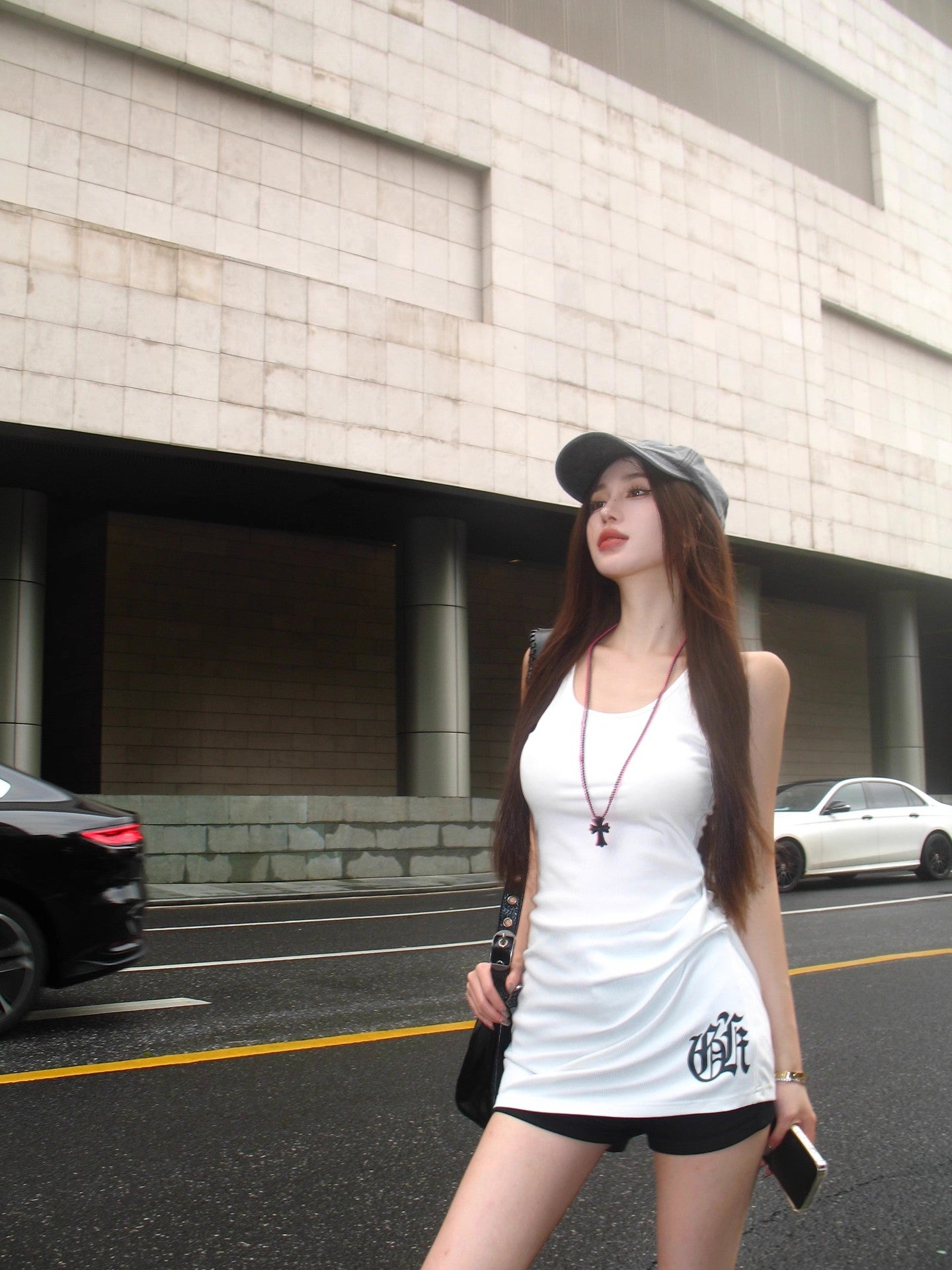 Tattoo Blade Stretch Tank Top mry001722