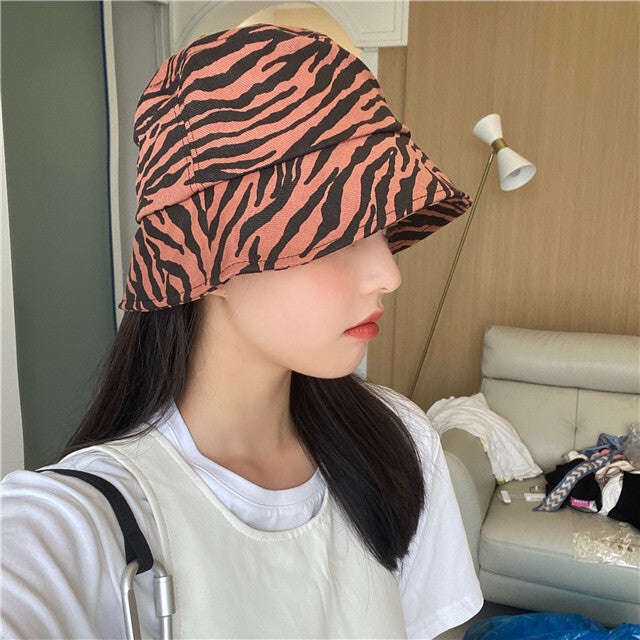 ゼブラ柄 バケットハット mry000209