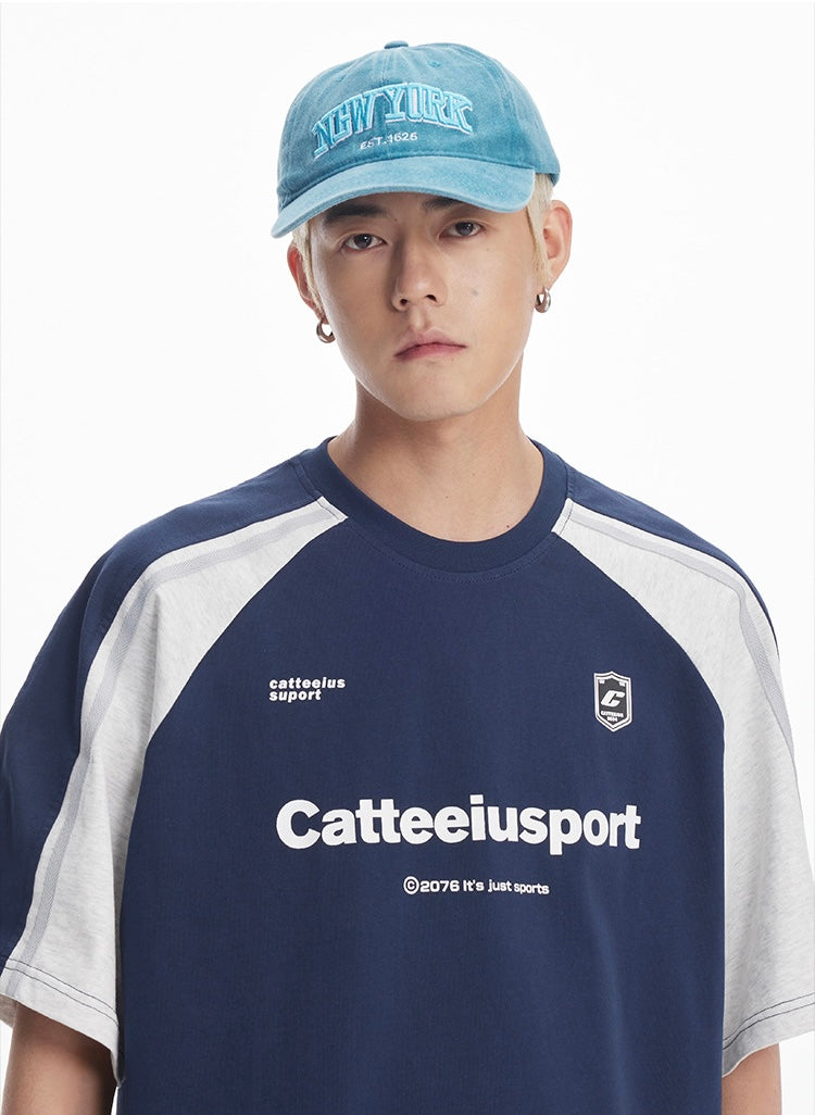 【2color】Catteeiusport Game T-Shirt mry001680