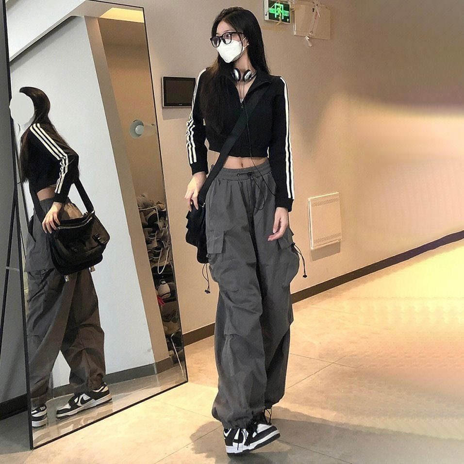 サイドポケット ルーズカーゴパンツ mry000467