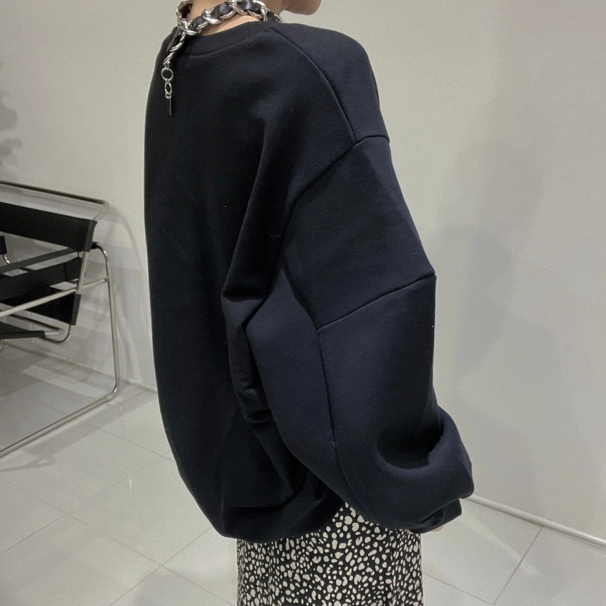 オーバーサイズ スウェット 韓国カジュアル mry000354