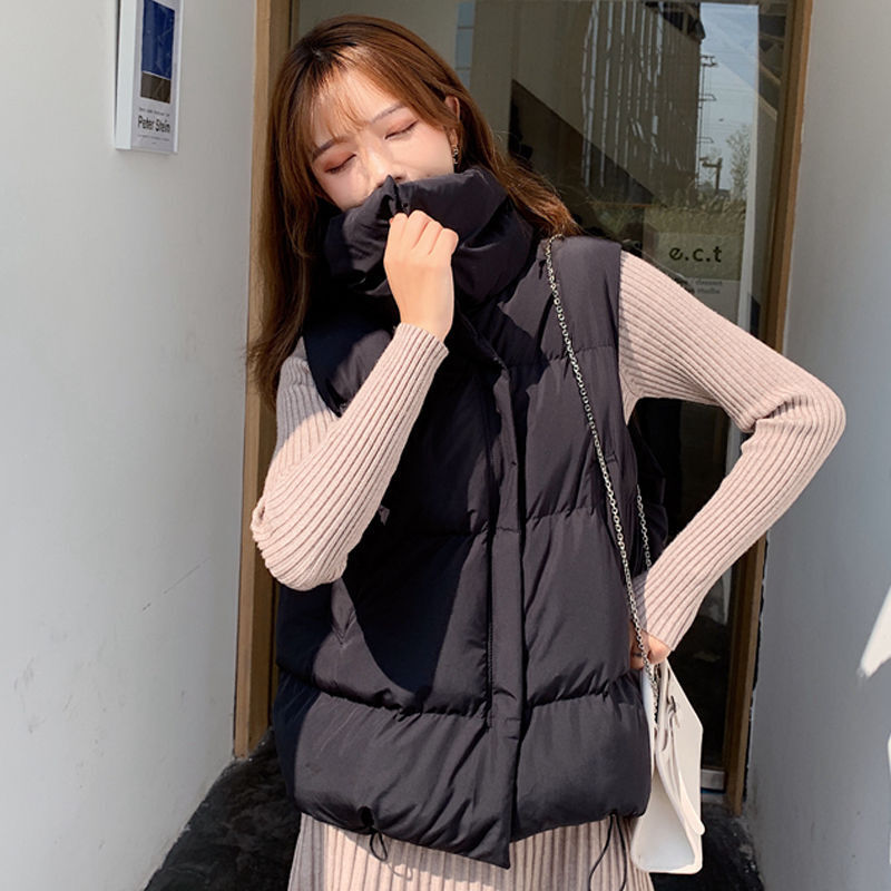 【送料無料】ダウン ベスト ジャケット 韓国カジュアル 韓国ガーリー 春・秋 mry000552