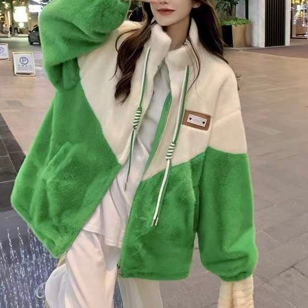 ベルベット ボアジャケット mry000457