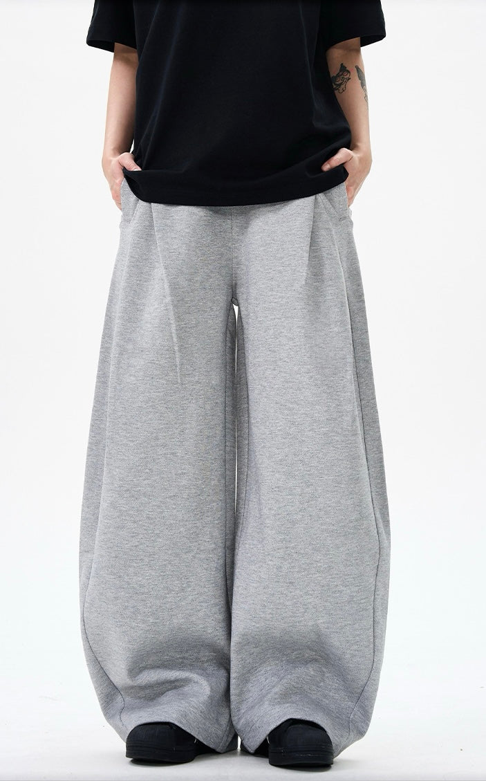 《周りと被らないで話題💬💫》【YURU:FIT】Oversized Cloud Sweat Pants mry001784