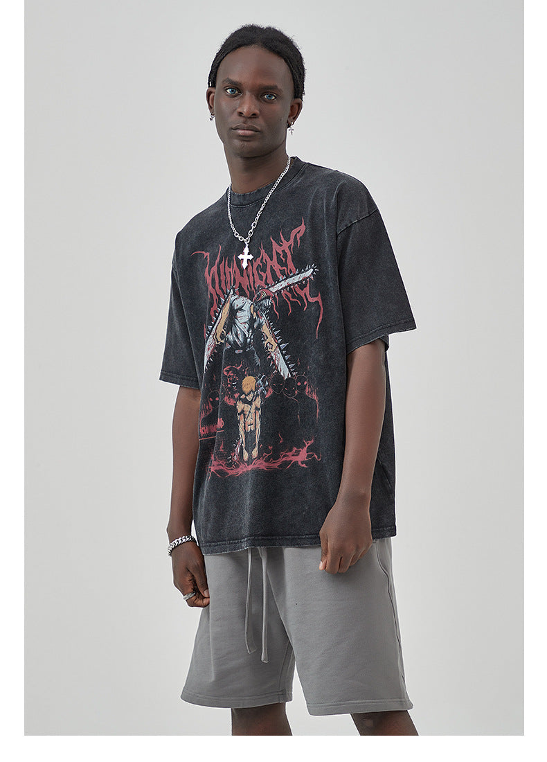 Chains of Midnight Graphic T-Shirt mry001719