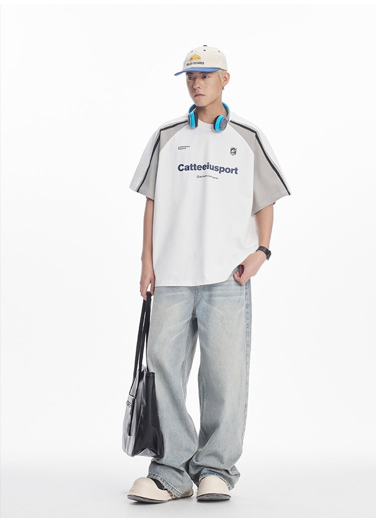 【2color】Catteeiusport Game T-Shirt mry001680