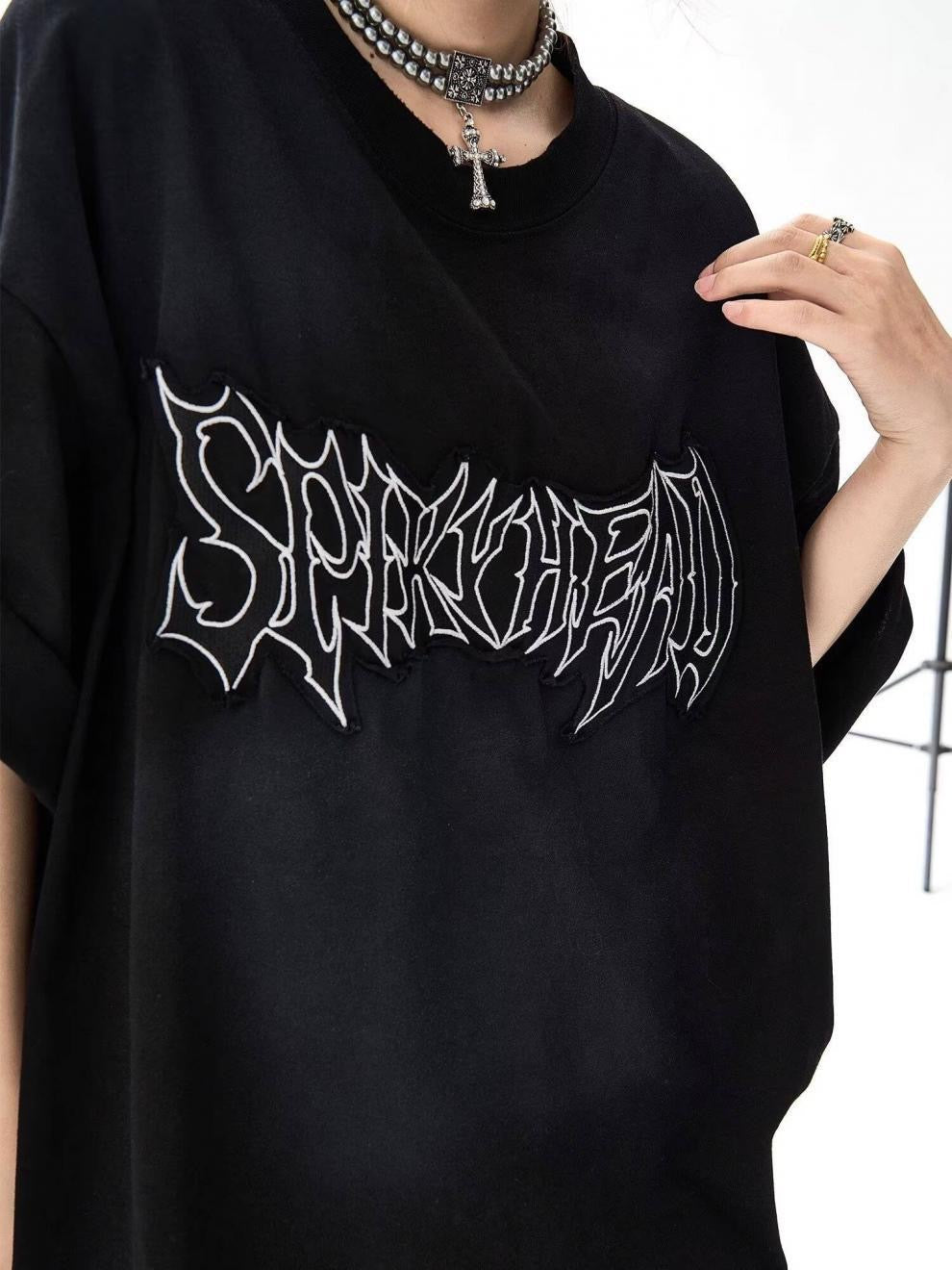 《数量限定価格🔥⚡️》2colorSPIKY HEAD Shadow Fade T-Shirt mry001677