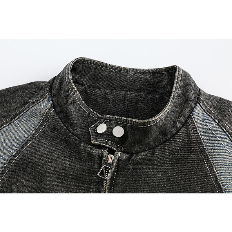 【Unisex/高品質】American Trendy Denim Jacket mry000953