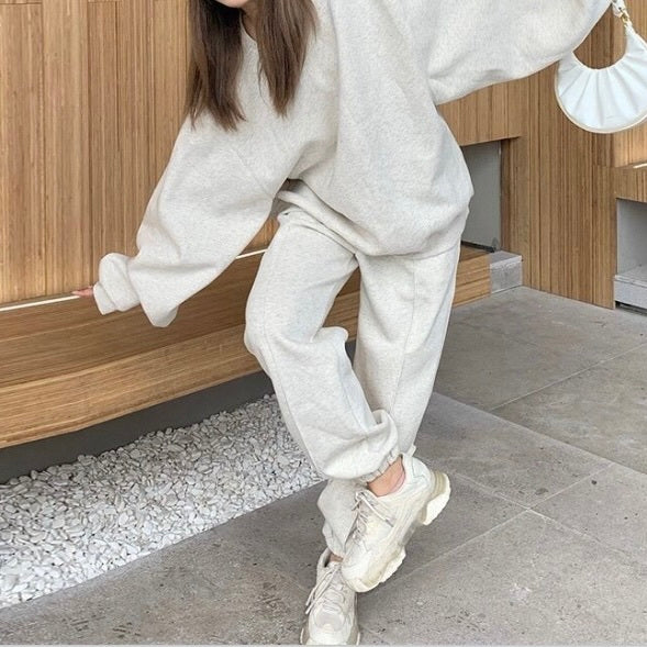 【Plaisir】2カラー展開 セットアップ パーカー パンツ mry001530