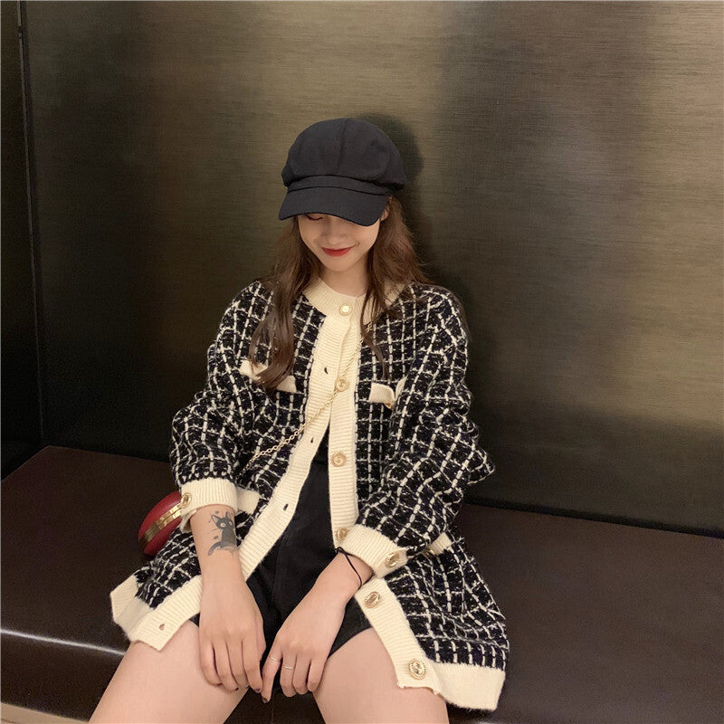 レトロ風カーディガン mry000108