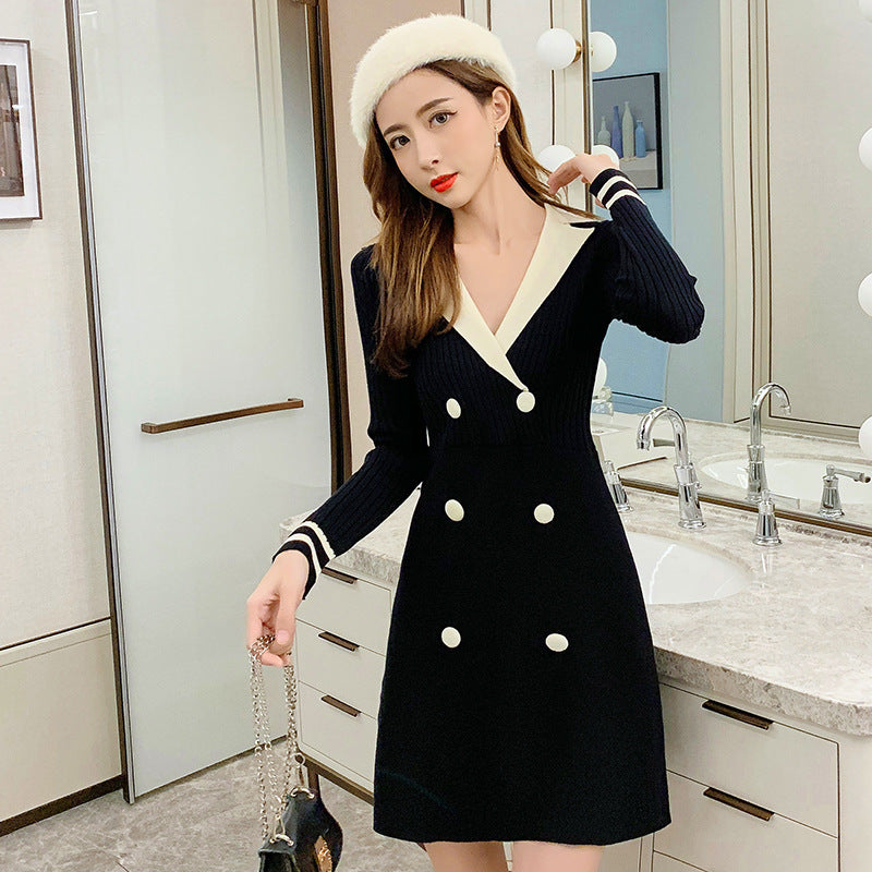 ノーブルデザイン ニットワンピース mry000417