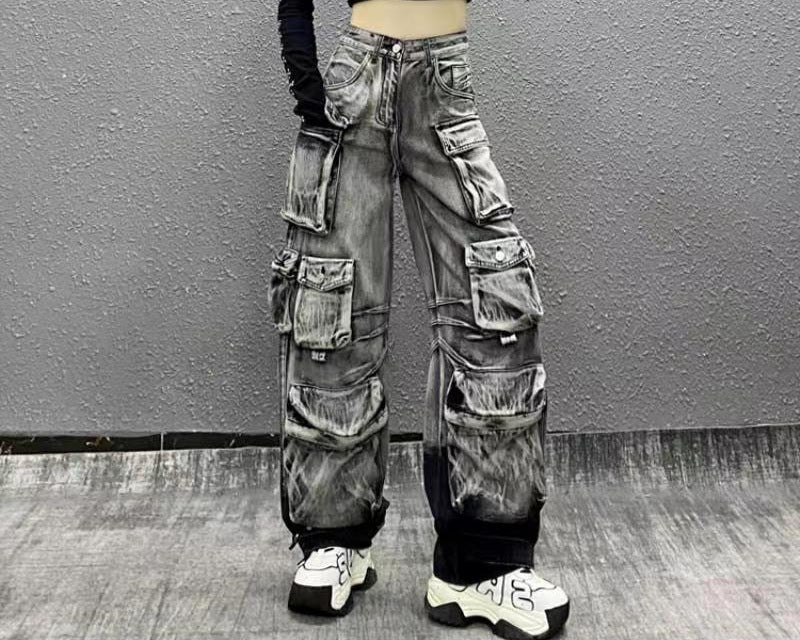 Phantom Utility Cargo Denim Pants mry001721