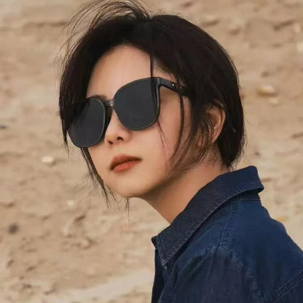 3カラー展開 2023SS 高級感 サンカット GM Y2K サングラス 韓国ストリート 韓国カジュアル mry000749