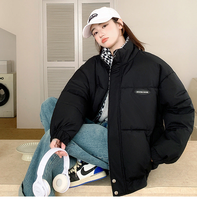 格子柄 ダウンジャケット mry000349