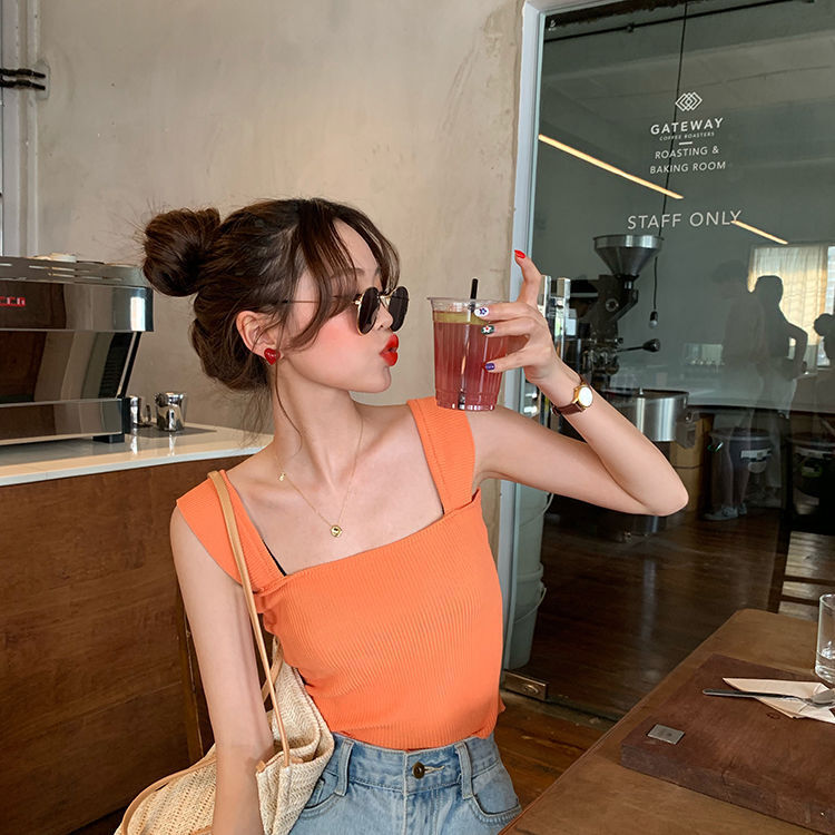 【送料無料】2カラー展開 オフショルダー ノースリーブ mry000648