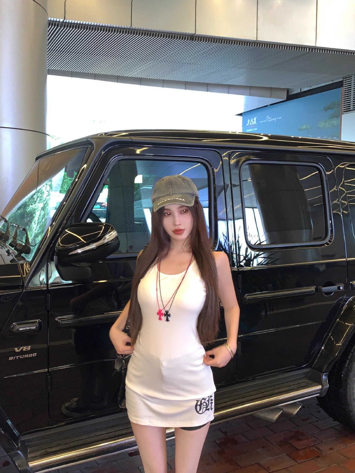 Tattoo Blade Stretch Tank Top mry001722