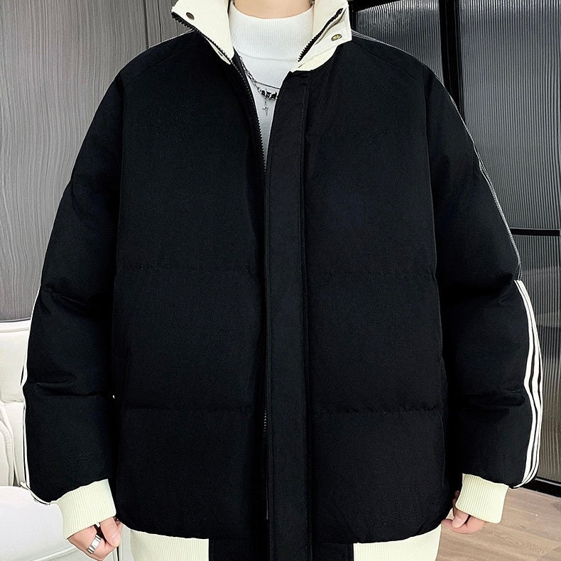 2カラー展開 アメリカン 韓国ストリート 韓国カジュアル トレンド ダウンジャケット mry001462