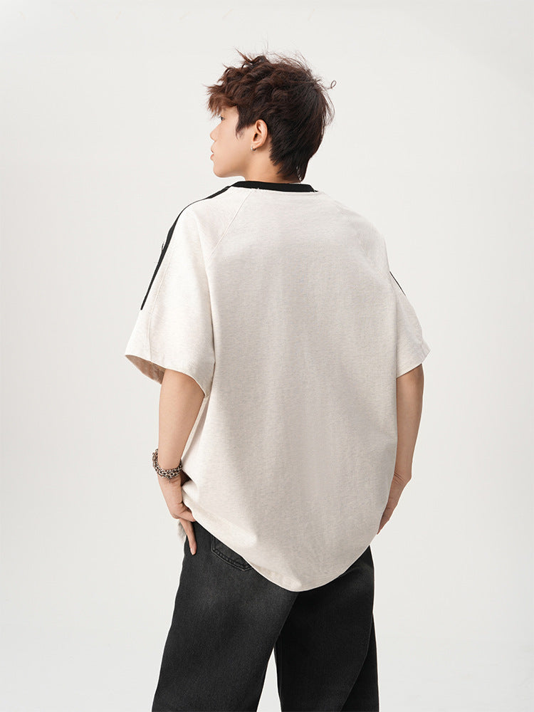 【3color】Fopsarundr Varsity Stripe Jersey T-Shirt mry001710