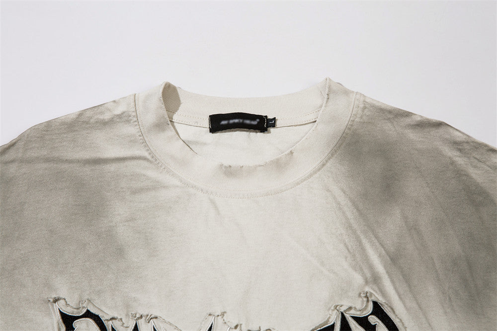 《レビュー高評価4.9💬✨》 2color 大バズりUNISEX FADE GRAPHIC SET-UP mry001756