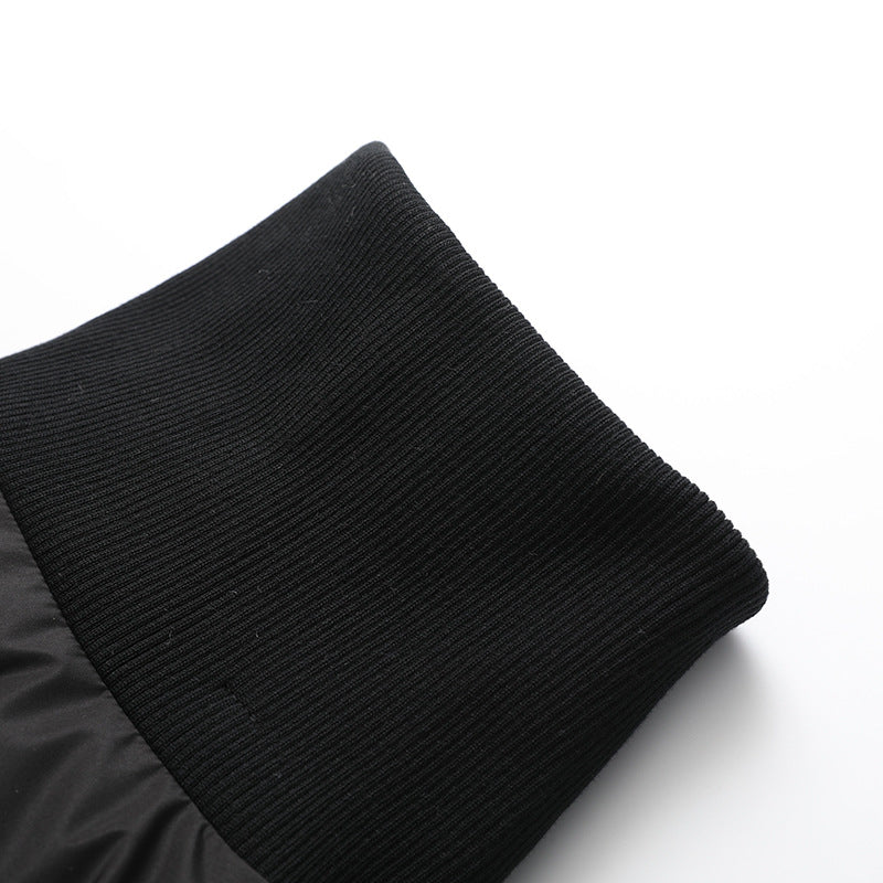 Warm High-Neck Short Puffer Jacket mry001980